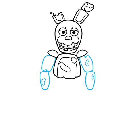 How To Draw Springtrap From Five Nights At Freddy S Really Easy
