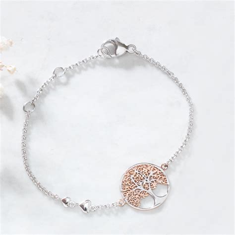 Rosegold Tree Of Life Jewelry For Women Lora Moi