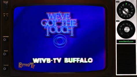1984 WIVB CBS ID We Ve Got The Touch Blue Wave YouTube