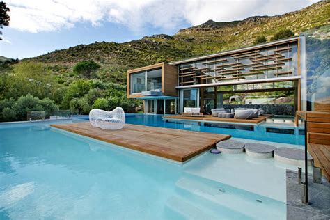 Residential Spa House For A Mountainside Home 