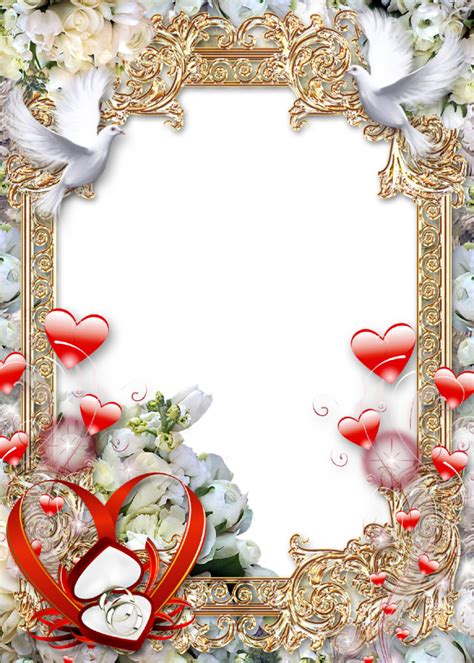 Wedding Frame Transparent Png Pictures Free Icons And Png Backgrounds