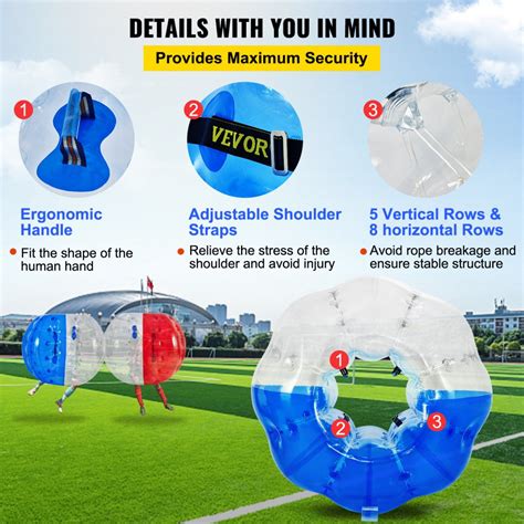 Vevor Vevor Bubble Soccer Pelota De Burbuja Zorb Ball Bola Inflable