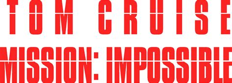Tom Cruise Mission Impossible Logo Vector Ai Png Svg Eps Free