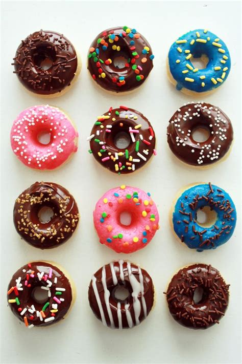 Mini Baked Donuts Baked Donuts Donut Recipes Delicious Donuts