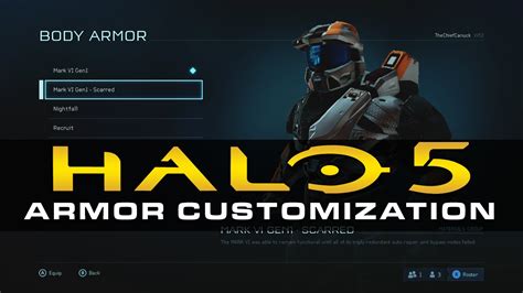 Halo 5 Guardians Beta Armor Customization And Control Schemes Youtube