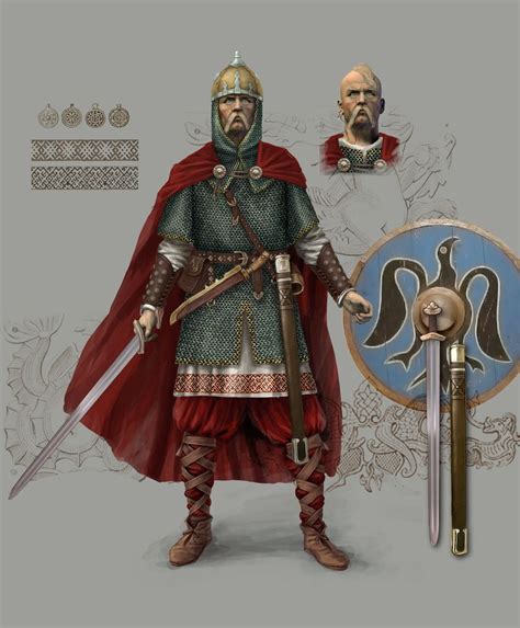 Reconstructions Of Prince Svyatoslav Kievan Rus Ancient Warfare
