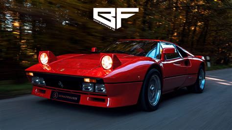 Ferrari 288 Gto Autumn Sunset Run 4k Youtube