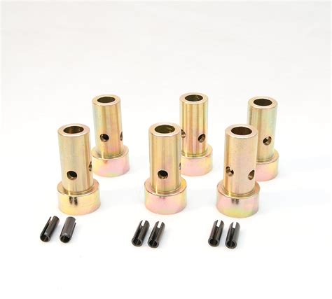 3 Pair Cat 1 Quick Hitch Adapter Bushings Category One