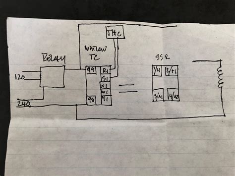 Help With Wiring A Temperature Controller And A Solid State Relay