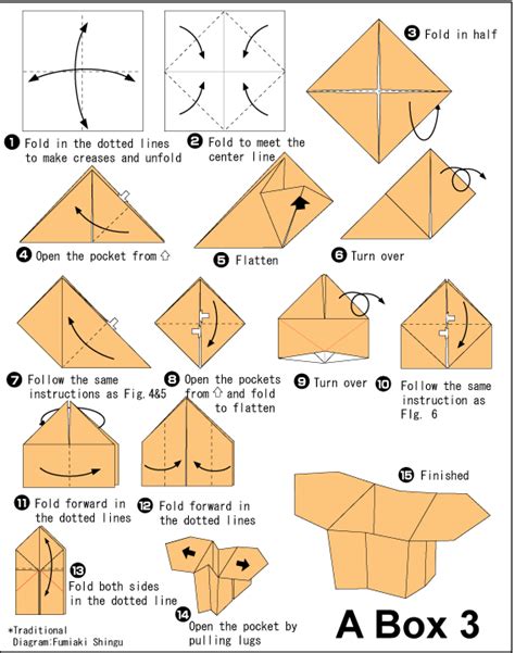 Box 3 Easy Origami Instructions For Kids