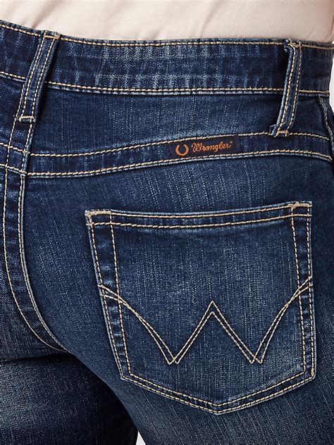 Womens Wrangler® Ultimate Riding Jean Q Baby Mid Rise Bootcut
