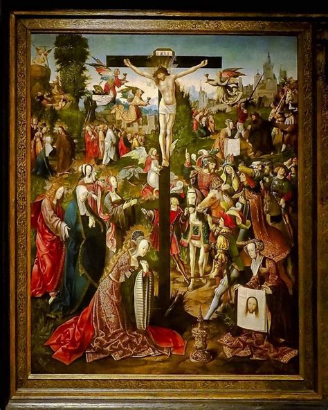 De Kruisiging Jacob Cornelisz Van Oostsanen Ca 1507 Ca 1510