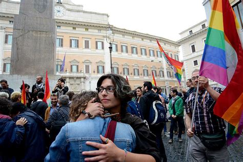 Italy Becomes Last Western European Nation To Legalize Same Sex Civil Unions The Two Way NPR