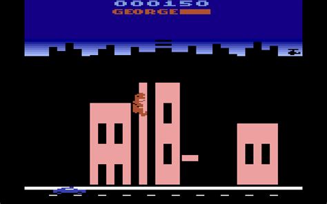 Rampage 1989 By Activision Atari 2600 Game