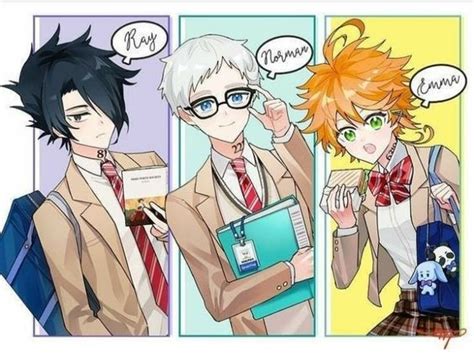The Promised Neverland X Reader Emma Norman And Ray Normal Day Wattpad
