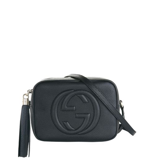Gucci Soho Small Leather Disco Bag In Black Leather Iqs Executive