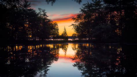 2560x1440 Morning Glow Reflection Lake 1440p Resolution Hd 4k