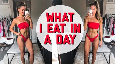 What I Eat In A Day VLOG YouTube