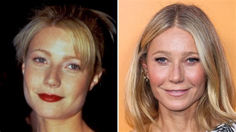 did gwyneth paltrow get plastic surgery transformation photos life and style