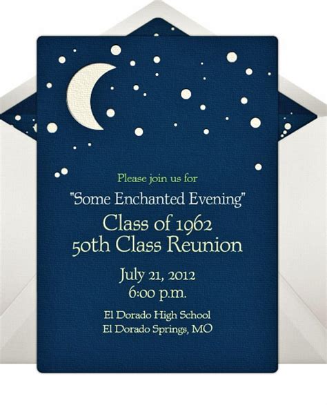 50th Class Reunion Invitations Invitation Design Blog