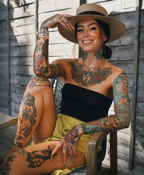 Pin On Girls With Tattoo