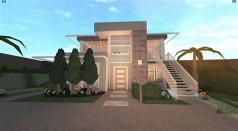 Pin By Shanell Gardner On Roblox Unique House Design Two Story House