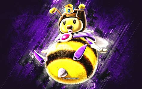 Honey Queen Super Mario Mario Party Star Rush Characters Purple