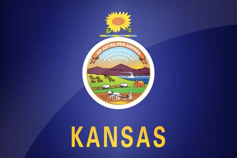 Flag Of Kansas Download The Official Kansass Flag