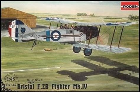 148 Roden Bristol F2b Mkiv Wwi Raf Biplane Fighter