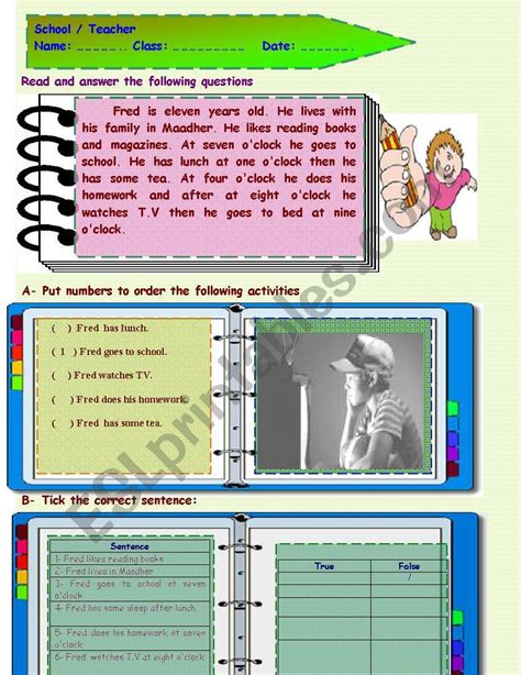 Reading For Gist And Other Activities Esl Worksheet By Mo3tamad