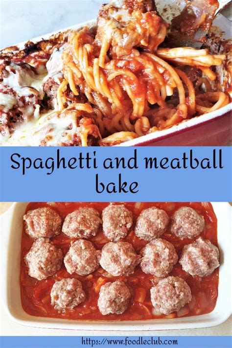Although the dish is no longer made in puglia and sicily, its popularity continues in the united states and it is now considered a thoroughly. Spaghetti and meatball bake - in one dish - Foodle Club ...