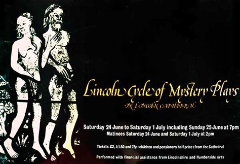 1978 Lincoln Mystery Plays Lincoln Mystery Plays