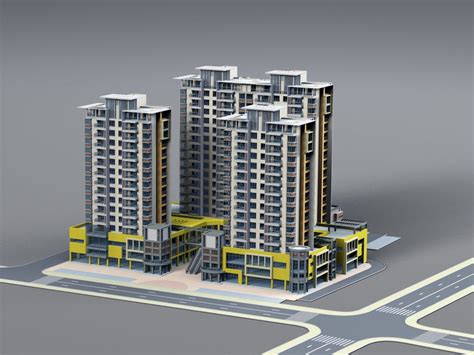 3d Buildings Models