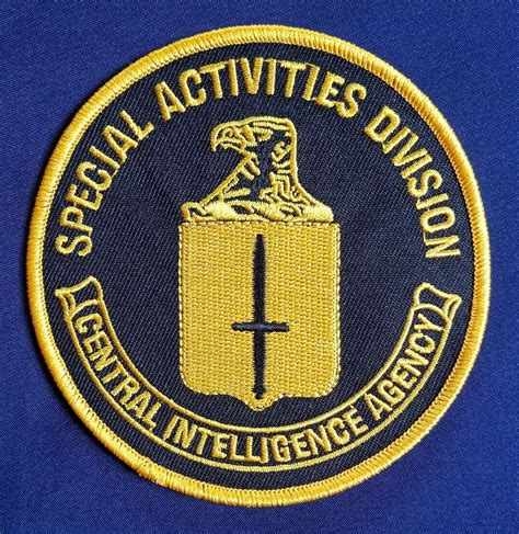 Central Intelligence Agency Cia Sad Special Activities Division