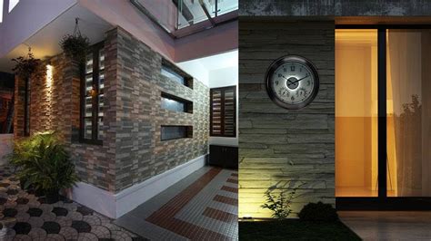 Home Exterior Wall Tiles Design Modern Exterior Wall Ideas Youtube