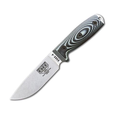 Esee Model 4 S35vn 3d G10 Blackgrey Plain Edge Knife 4p35v 002