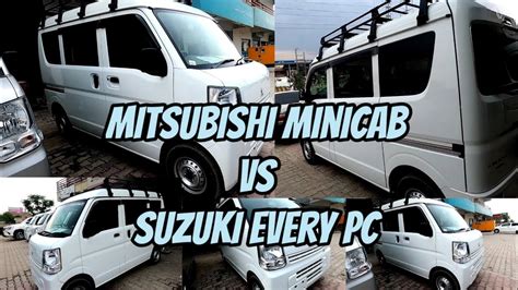 Mitsubishi Minicab Vs Suzuki Every Pc Review Difference Between