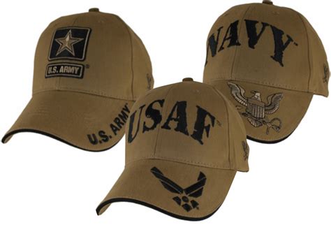 Coyote Brown Military Ball Caps