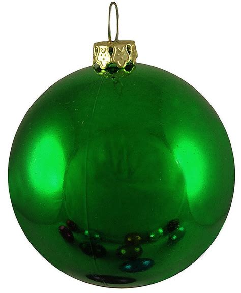 Northlight Shiny Emerald Green Shatterproof Christmas Ball Ornament 10