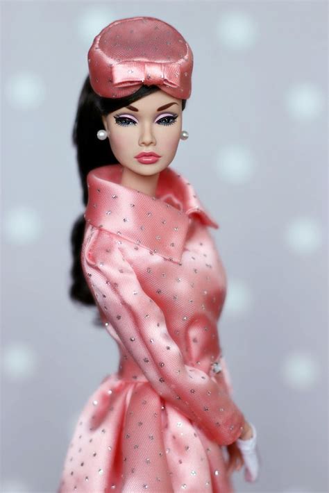 Satin Sparkle With Images Vintage Barbie Dolls Barbie Pink Dress Fashion Royalty Dolls
