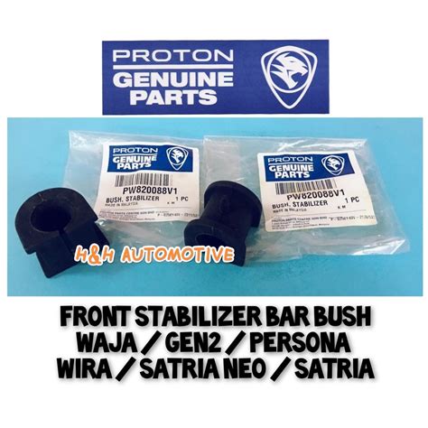 Pcs Original Proton Front Stabilizer Bar Bush Frt Waja Gen Persona Wira Satria Neo