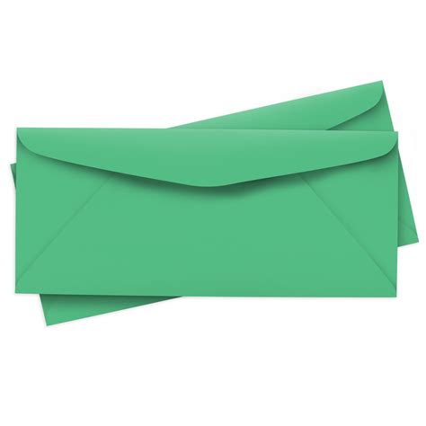 Meadow Green Bright Color 10 Envelopes Great For Mailing Letters