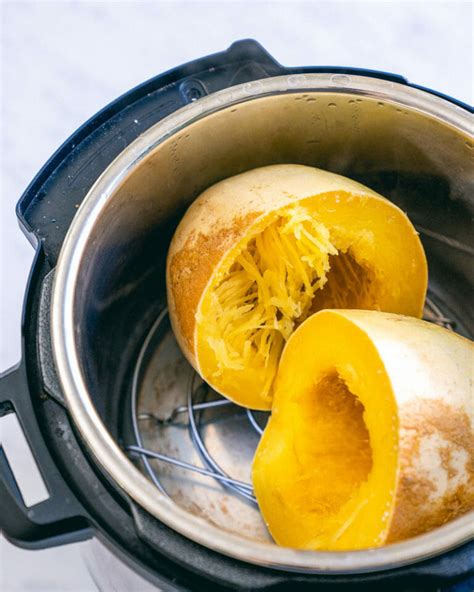 Instant Pot Spaghetti Squash The Easy Way A Couple Cooks
