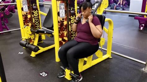Ebonys Planet Fitness Workout For The Ladies Youtube