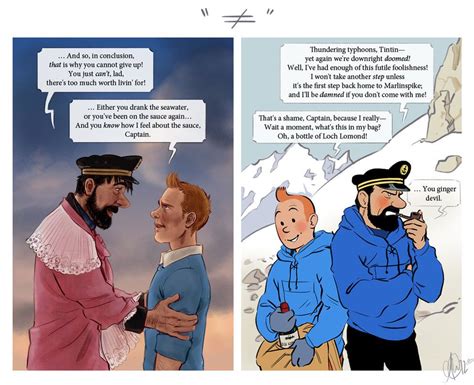 Tintin Compare The Pair Tintin Classic Comics Comics