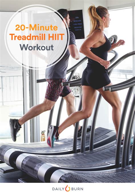 20-Minute HIIT Treadmill Workout to Get Fit, Fast - Daily Burn