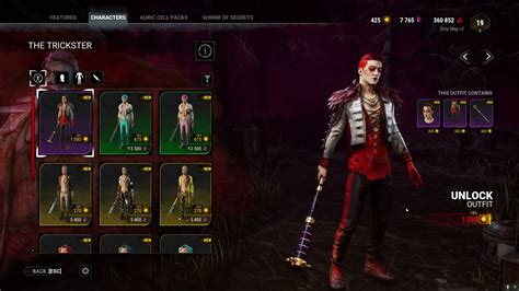 Https://wstravely.com/outfit/trickster Dbd New Outfit