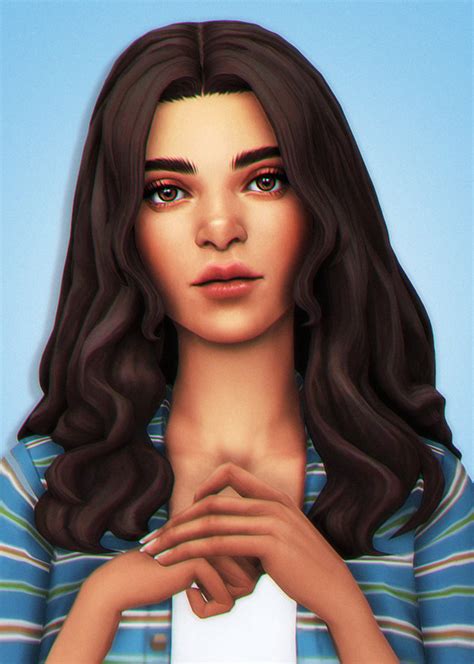Sims 4 Maxis Match Cc Long Hair Aslpit