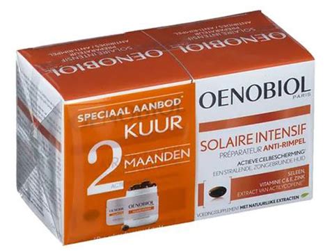 Oenobiol Oenobiol Zon Solaire Intensif Anti Rimpel Duo Capsules 2x30