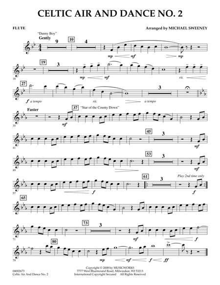 Download Celtic Air And Dance No 2 Flute Sheet Music By Michael